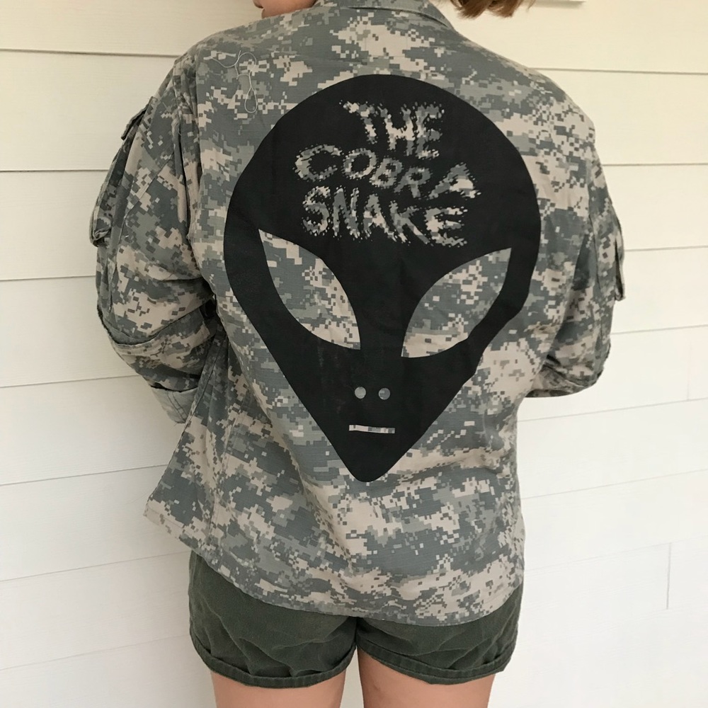 MILITARY ARMY JACKET - THE COBRA SNAKE